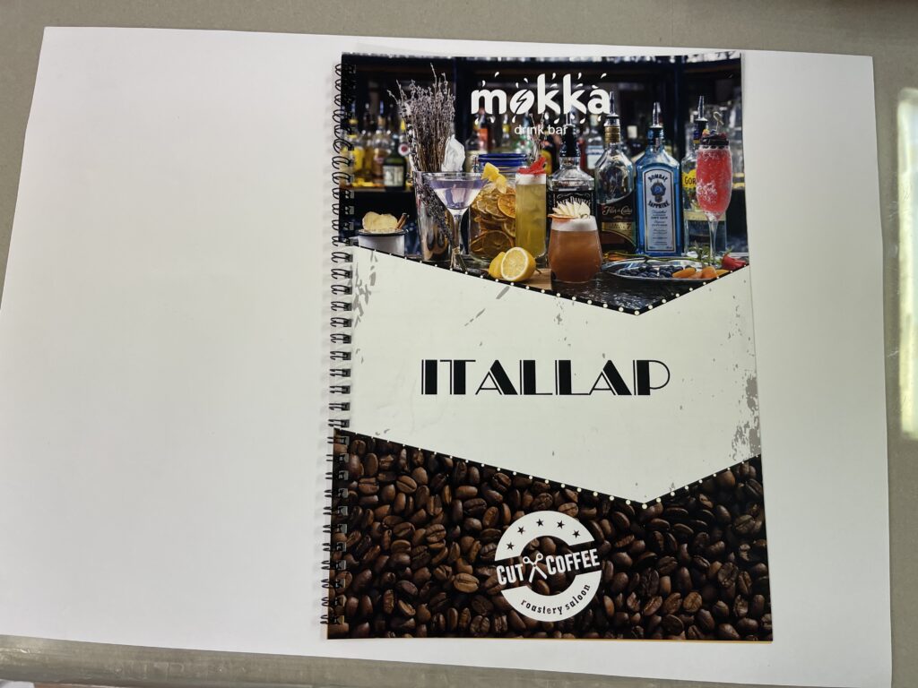 Itallap nyomtatás
